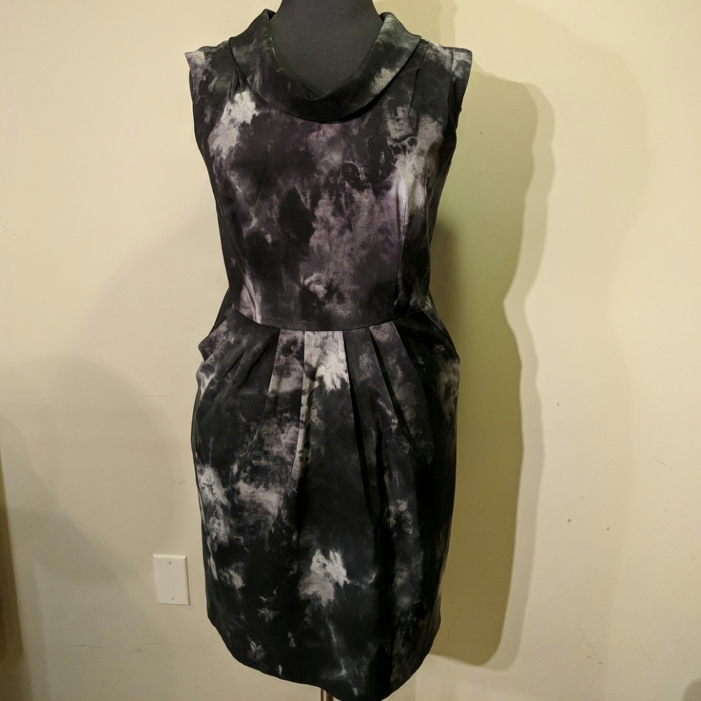 Cowl neck modern dress